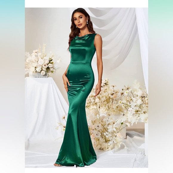 muxxn women's 30s brief elegant mermaid evening dress MUXXN | Dresses | Nwt Muxxn Womens 3s Brief Elegant Mermaid Evening Dress